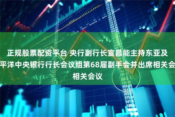 正规股票配资平台 央行副行长宣昌能主持东亚及太平洋中央银行行长会议组第68届副手会并出席相关会议